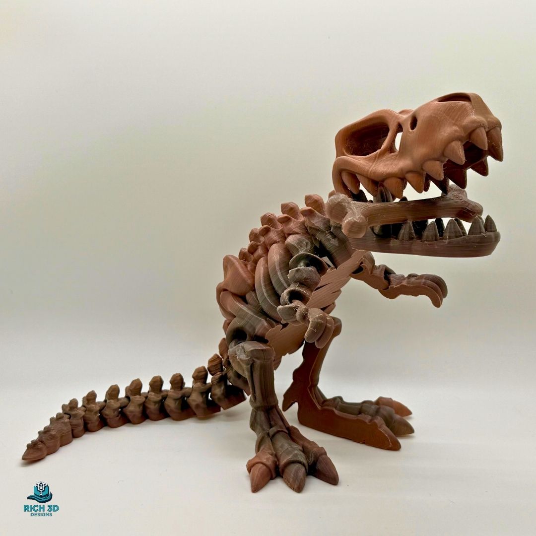 Large Skeleton T-Rex and Accessory Bone