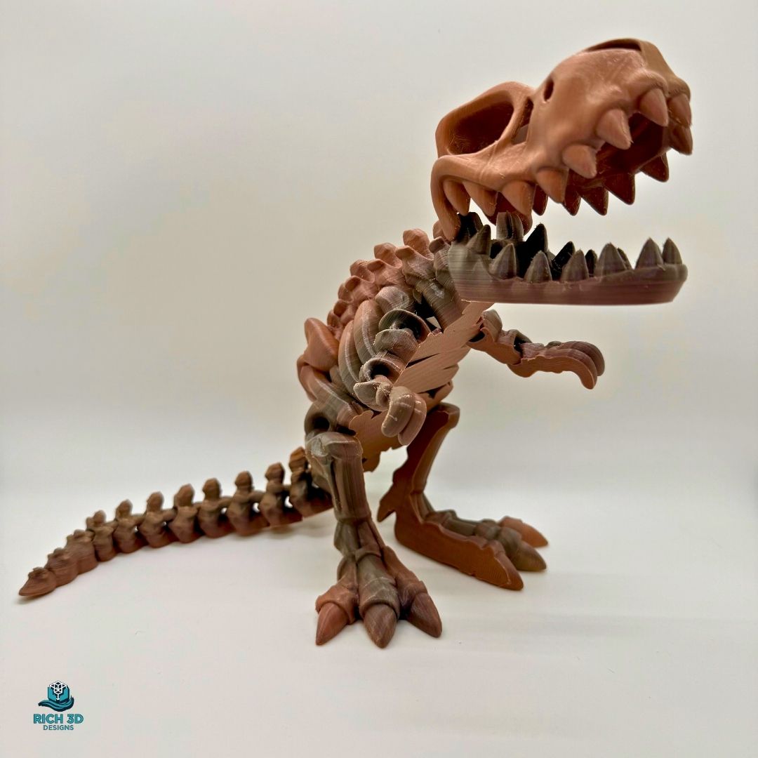 Large Skeleton T-Rex and Accessory Bone